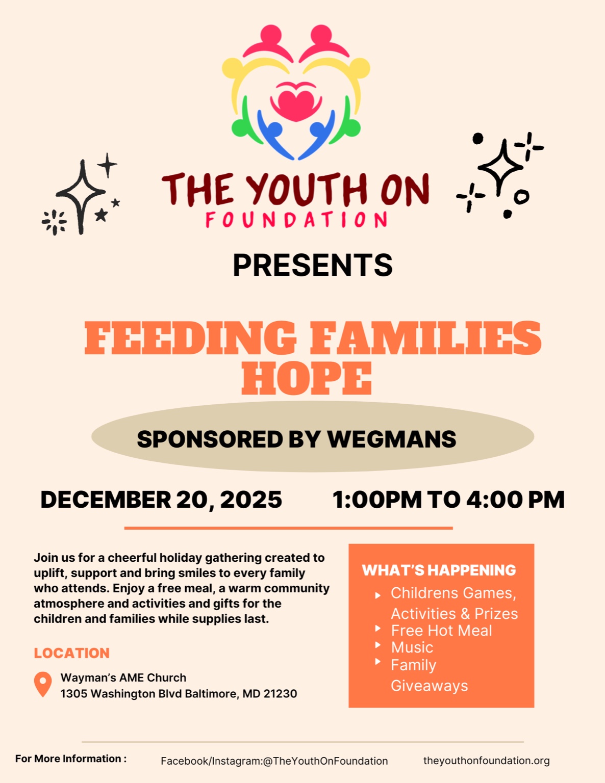 Feeding Families Hope Flyer